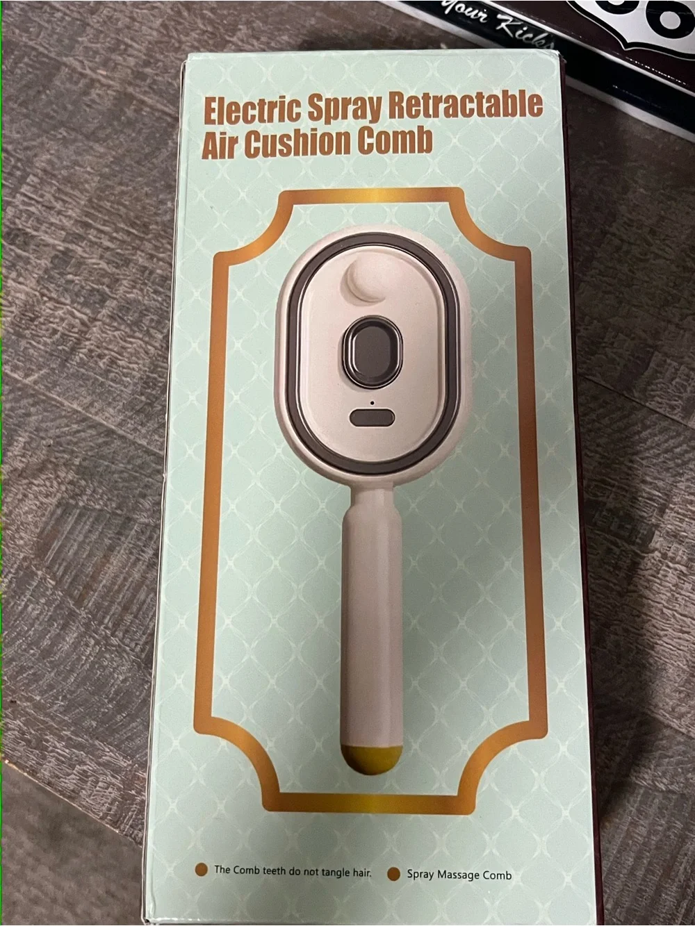 Electric Spray Retractable Air Cushion Comb